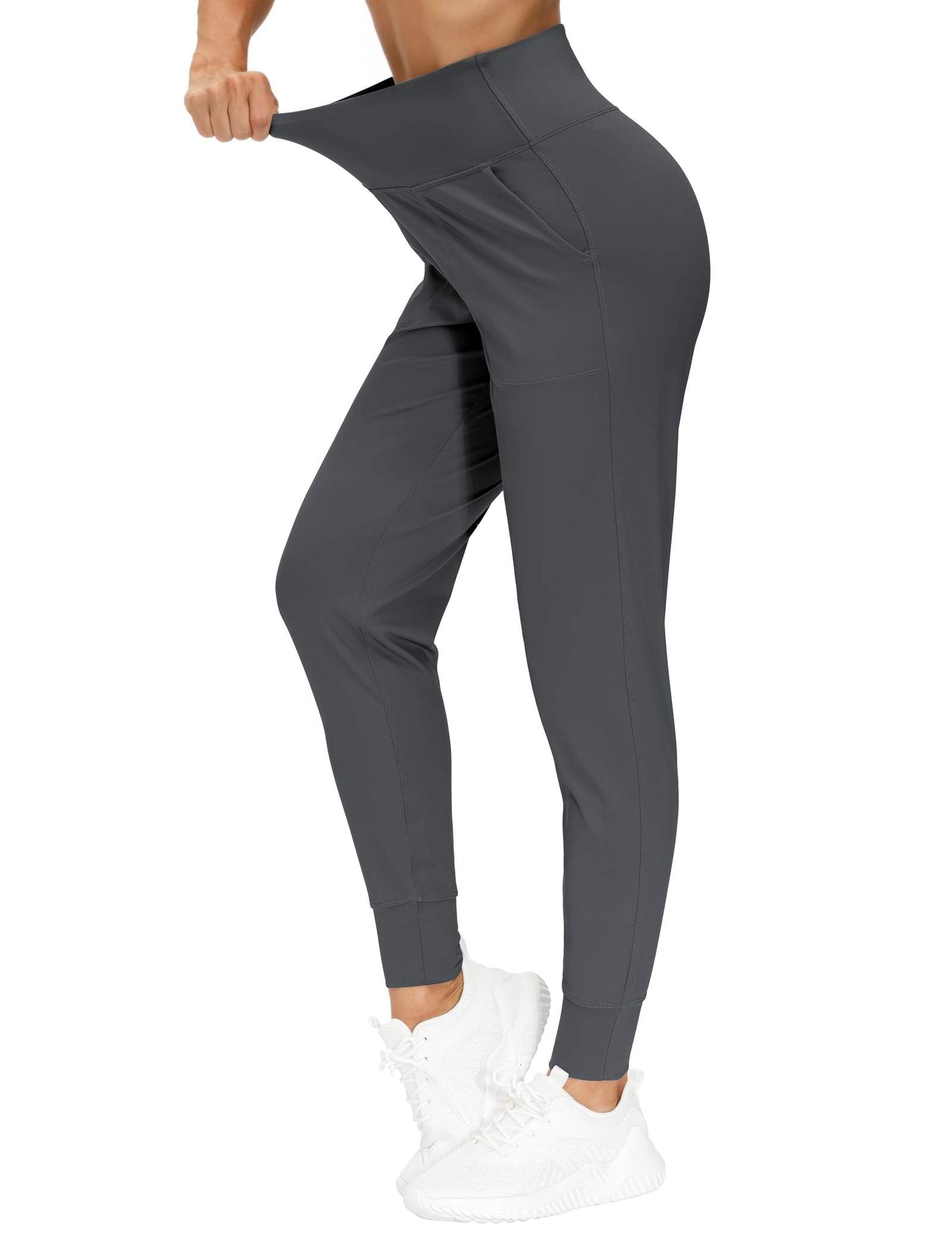 THE GYM PEOPLE Women's Joggers Pants Lightweight Athletic Leggings Tapered Lounge Pants for Workout, Yoga, Running