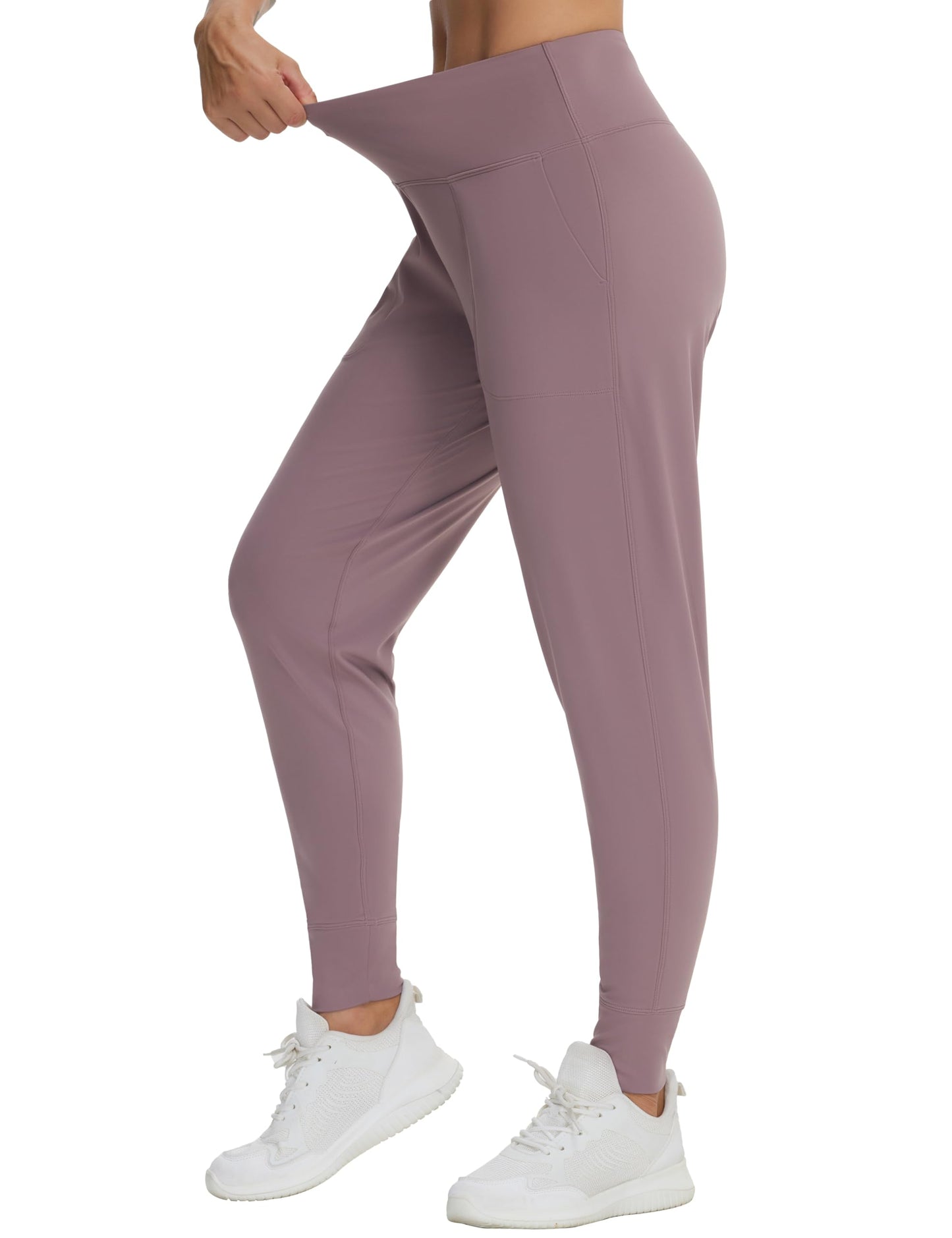 THE GYM PEOPLE Women's Joggers Pants Lightweight Athletic Leggings Tapered Lounge Pants for Workout, Yoga, Running